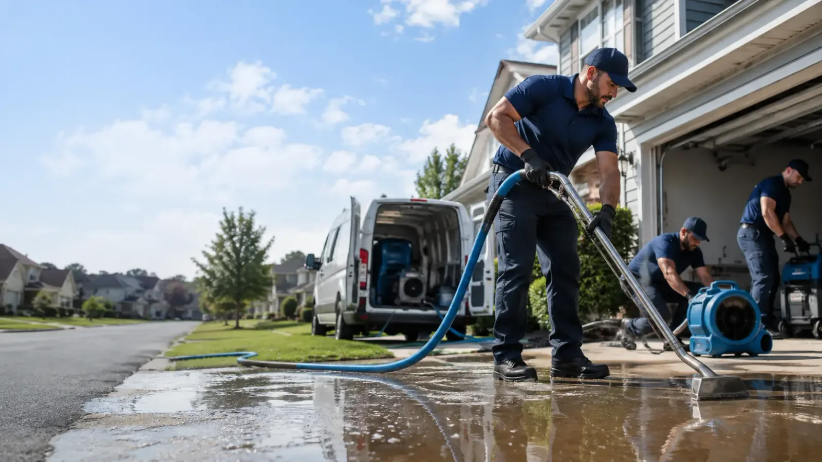 Flood Damage Restoration in Brocket, ND